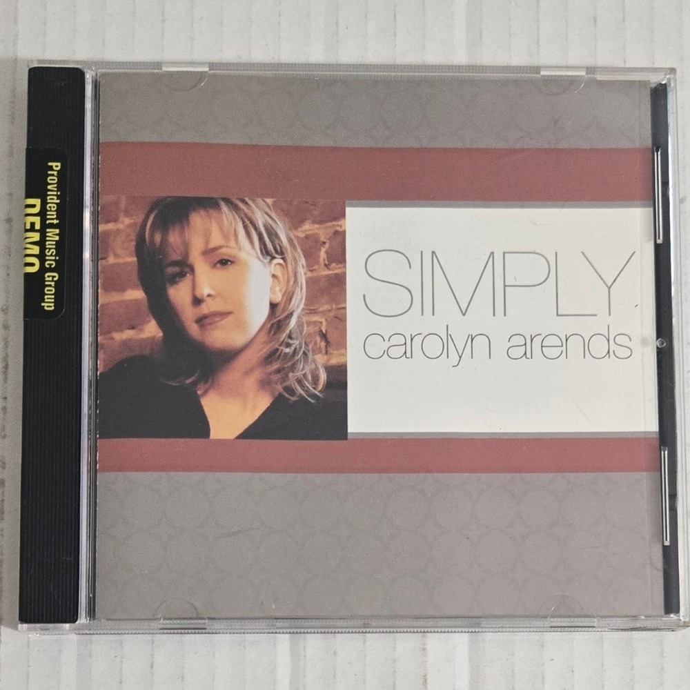 Carolyn Arends Simply CD 2005 Provident Music Group Promo Demo CCM Sony BMG